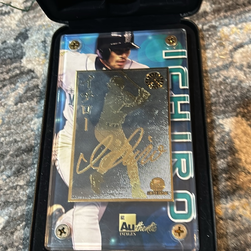 Ichiro limited edition commemorative card